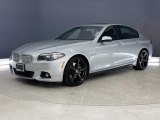 2015 BMW 5 Series 550i Sedan Front 3/4 View