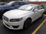 White Platinum Metallic Tri-Coat Lincoln MKZ in 2018