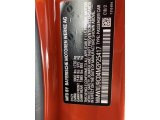 2021 Hardtop Color Code for Solaris Orange Metallic - Color Code: C1B