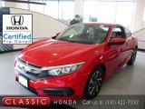 2018 Rallye Red Honda Civic LX Coupe #141508846