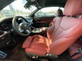 2021 BMW 4 Series 430i Convertible Tacora Red Interior