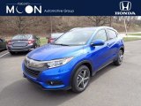 2021 Aegean Blue Metallic Honda HR-V EX-L AWD #141513140