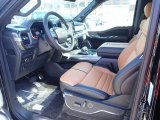 2021 Ford F150 Platinum SuperCrew 4x4 Platinum Unique Carmelo Interior