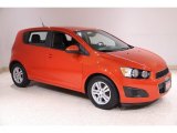 2012 Inferno Orange Metallic Chevrolet Sonic LS Hatch #141513208