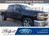 2017 Black Chevrolet Silverado 1500 LT Crew Cab #141513164