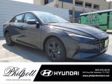 2021 Portofino Gray Hyundai Elantra SEL #141513158
