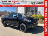 Midnight Black Metallic Toyota Tundra in 2021