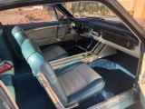 1965 Ford Mustang Fastback White/Blue Interior