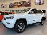 2021 Bright White Jeep Grand Cherokee Limited 4x4 #141525014