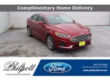 2019 Ruby Red Ford Fusion SEL #141525097