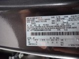 2021 F250 Super Duty Color Code for Carbonized Gray - Color Code: M7