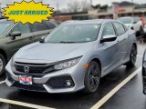 2018 Lunar Silver Metallic Honda Civic EX Hatchback #141550790