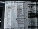 2021 Ram 1500 Laramie Crew Cab 4x4 Window Sticker