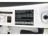 2021 GLE Color Code for Polar White - Color Code: 149