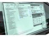 2021 Mercedes-Benz GLE 53 AMG 4Matic Coupe Window Sticker