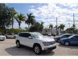 Pure White Volkswagen Atlas in 2018