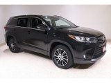 2018 Midnight Black Metallic Toyota Highlander SE AWD #141563780