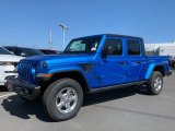2021 Hydro Blue Pearl Jeep Gladiator Sport 4x4 #141577706