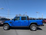 Hydro Blue Pearl Jeep Gladiator in 2021