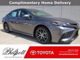 2021 Predawn Gray Mica Toyota Camry SE #141577843