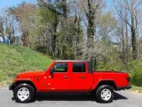 Firecracker Red Jeep Gladiator in 2021