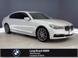 2018 Mineral White Metallic BMW 7 Series 740i Sedan #141577858
