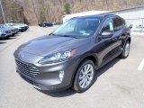 2021 Ford Escape Titanium 4WD Hybrid Front 3/4 View