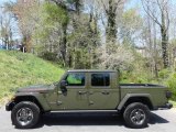 2021 Sarge Green Jeep Gladiator Rubicon 4x4 #141592376