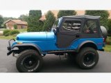 1981 Jeep CJ5 Montana Blue