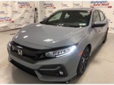 2021 Sonic Gray Pearl Honda Civic Sport Hatchback #141620402