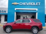 2021 Cajun Red Tintcoat Chevrolet Traverse LT AWD #141620564
