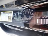 2022 Carnival Color Code for Aurora Black Pearl - Color Code: ABP
