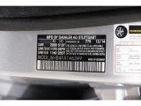 2015 CLS Color Code for Iridium Silver Metallic - Color Code: 775