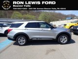 2021 Iconic Silver Metallic Ford Explorer XLT 4WD #141620389