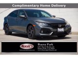 2018 Polished Metal Metallic Honda Civic Sport Hatchback #141635067
