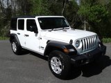 2021 Jeep Wrangler Unlimited Sport 4x4 Right Hand Drive Front 3/4 View