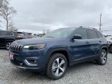 2021 Slate Blue Pearl Jeep Cherokee Limited 4x4 #141634968