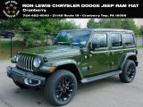 2021 Sarge Green Jeep Wrangler Unlimited High Altitude 4xe Hybrid #141635030