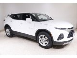 2019 Summit White Chevrolet Blazer 2.5L Cloth #141635140