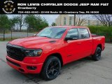 2021 Flame Red Ram 1500 Big Horn Crew Cab 4x4 #141635027