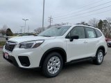 2021 Crystal White Pearl Subaru Forester 2.5i #141634997