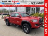 2021 Barcelona Red Metallic Toyota Tacoma TRD Off Road Double Cab 4x4 #141653711
