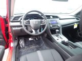 2021 Honda Civic LX Sedan Black Interior
