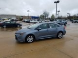 2021 Celestite Gray Metallic Toyota Corolla LE #141661973