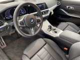 2021 BMW 3 Series 330e Sedan Black Interior