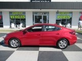 2019 Scarlet Red Hyundai Elantra Value Edition #141661937