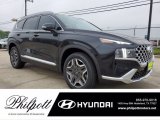 2021 Twilight Black Hyundai Santa Fe Limited #141661909