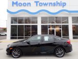 2019 Crystal Black Pearl Honda Civic EX Sedan #141689975