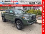 2021 Army Green Toyota Tacoma TRD Off Road Double Cab 4x4 #141689906