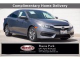 2017 Sonic Gray Pearl Honda Civic EX Sedan #141705246